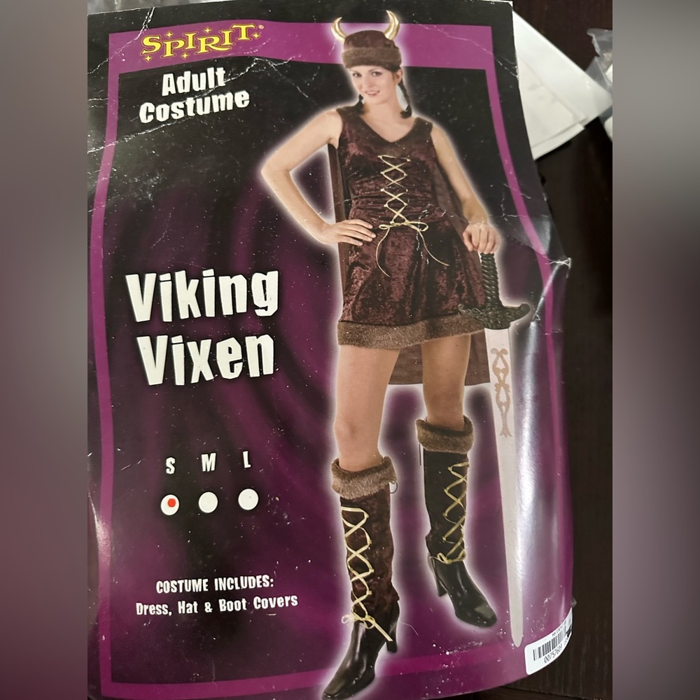 Halloween Viking Vixen costume
